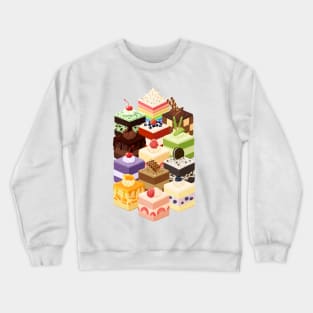 Cubed Cakes Crewneck Sweatshirt